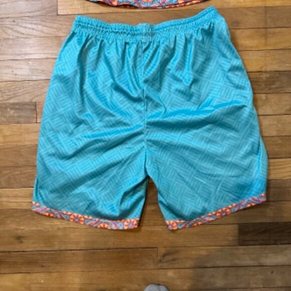 Duval Suit Set Size Medium Azure Polo Shirt And Shorts Co-Ord - Picture 5 of 11